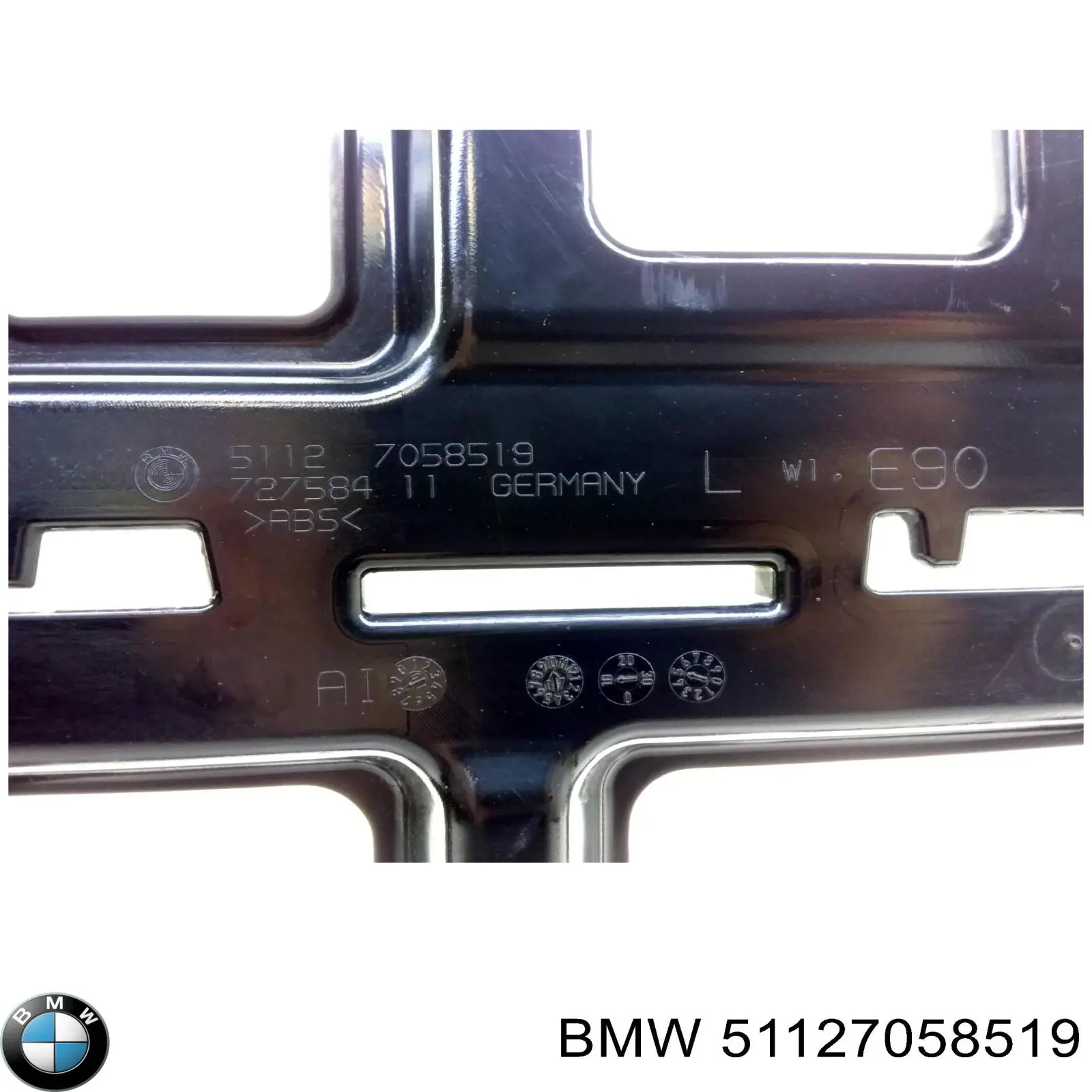 Consola esquerda do pára-choque traseiro para BMW 3 (E90)