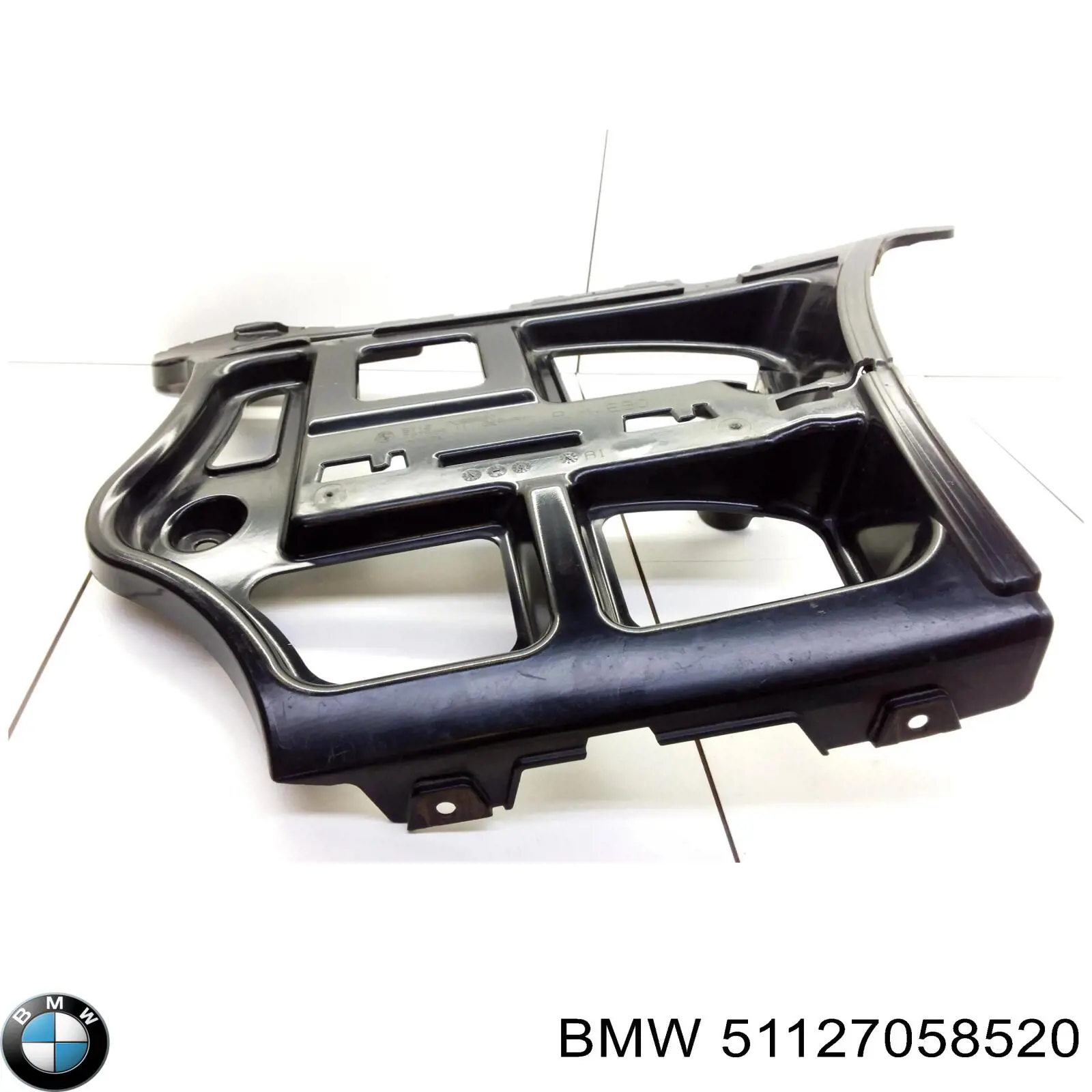 Consola direita do pára-choque traseiro para BMW 3 (E90)