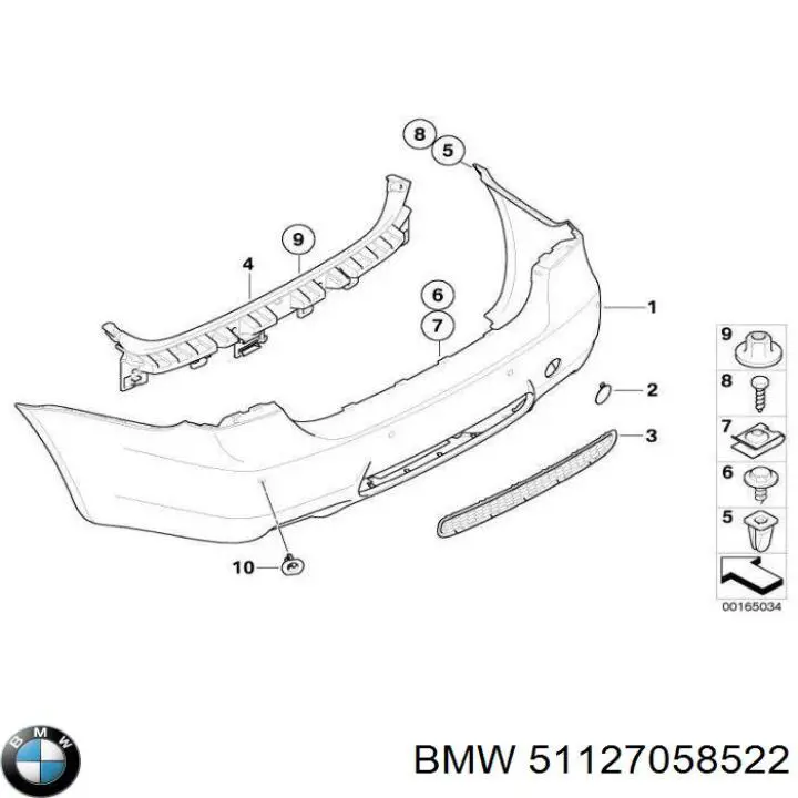  51127058522 BMW