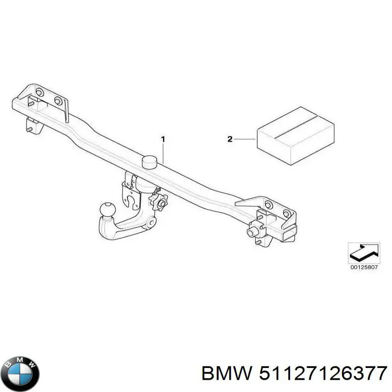 Купить 51127126377 BMW 