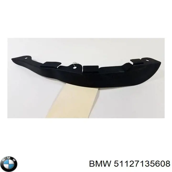 Guia direita do pára-choque traseiro para BMW 7 (E65, E66, E67)