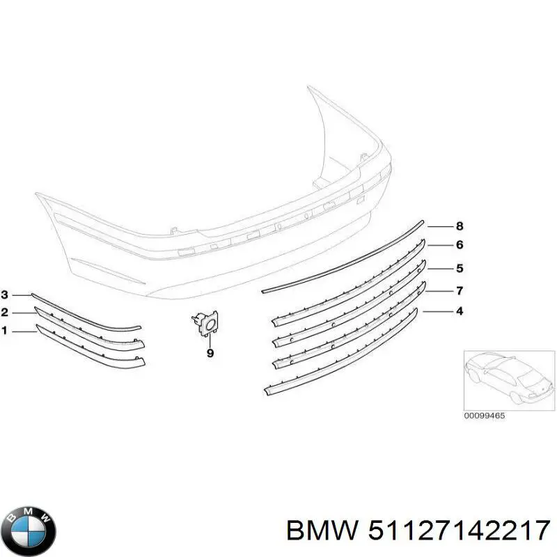 BMW 51127142217 цена, от 27.21 USD