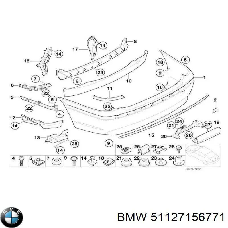 BMW 51127156771 цена, от 12.67 USD