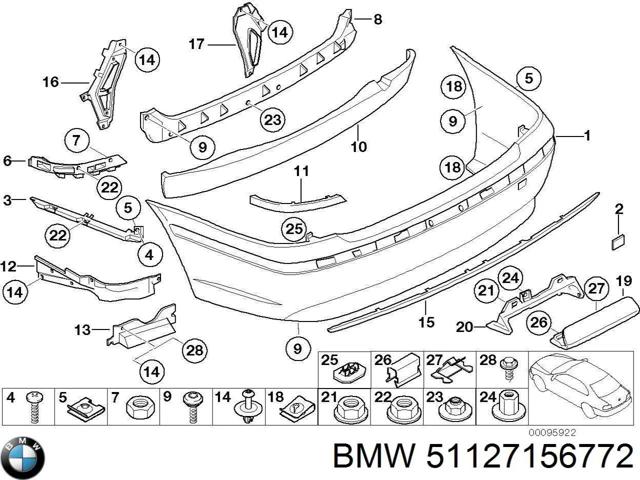 51127156772 BMW 