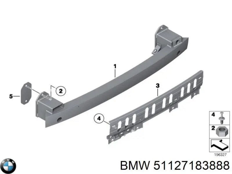  BMW 51127183888 цена, от 1.55 USD