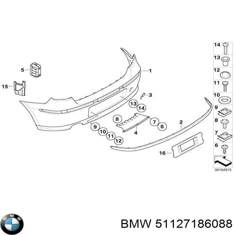  51127186088 BMW