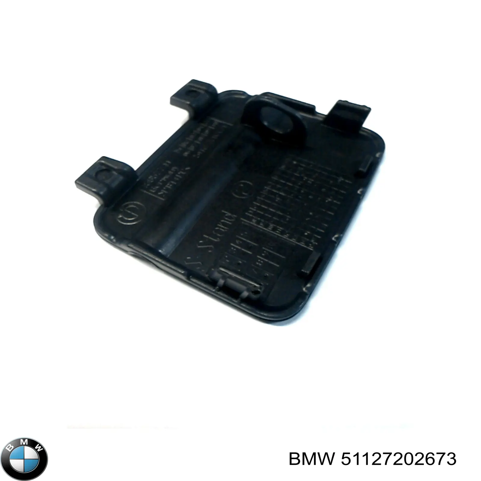 Заглушка бампера буксировочного крюка задняя BMW 51127202673 цена, от 7.11 USD