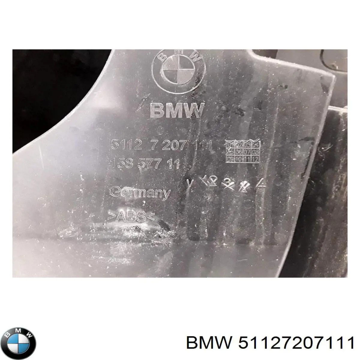 Кронштейн бампера заднего левый 51127207111 BMW