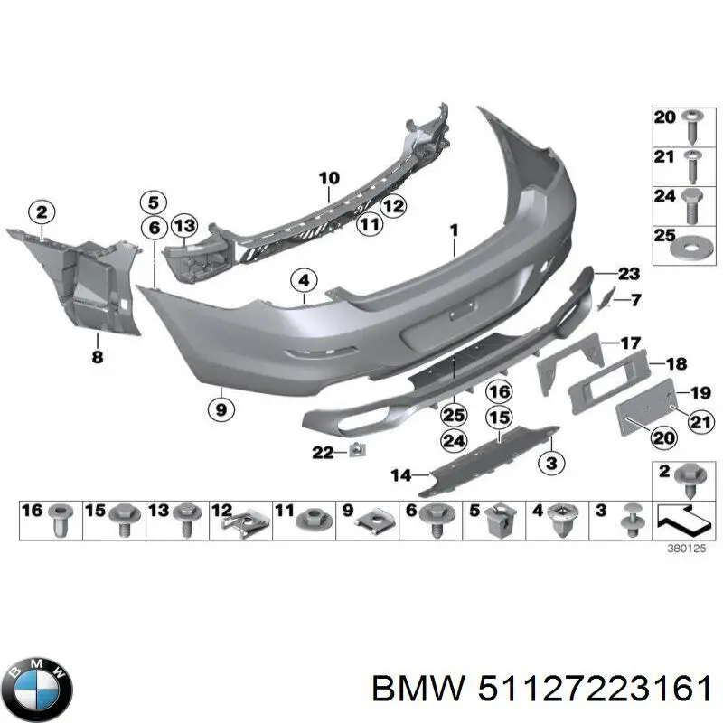  BMW 51127223161 цена, от 60.33 USD