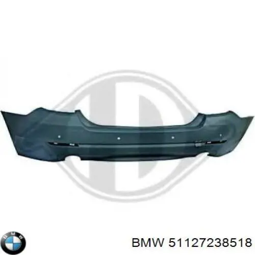 Бампер задний BMW 51127238518 цена, от 84.63 USD