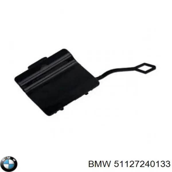 Купить 51127240133 BMW Заглушка бампера буксировочного крюка задняя