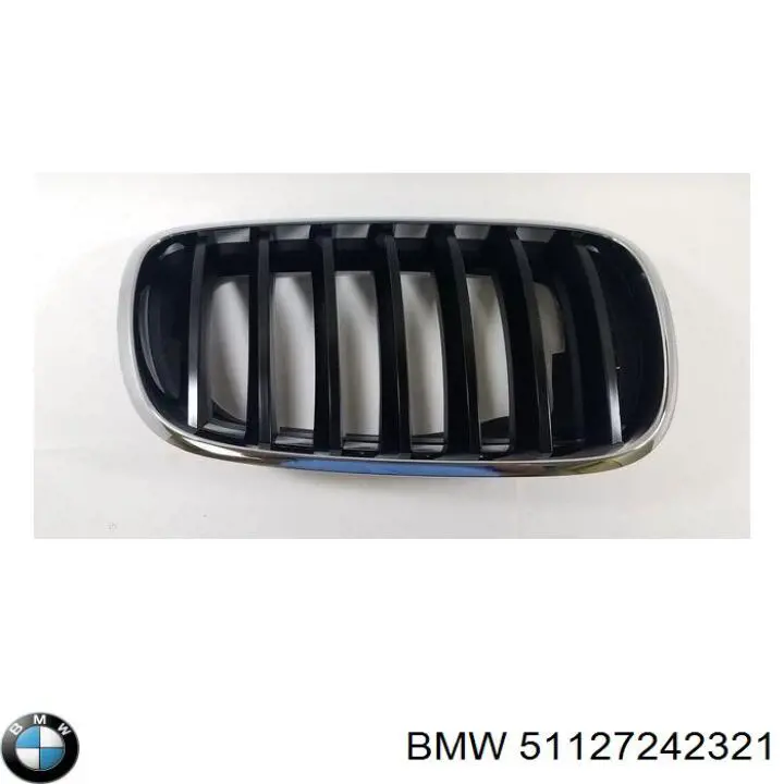 Задний бампер 51127242321 BMW