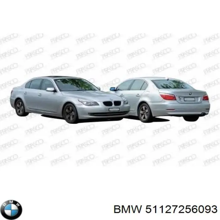 Купить 51127256093 BMW Задний бампер