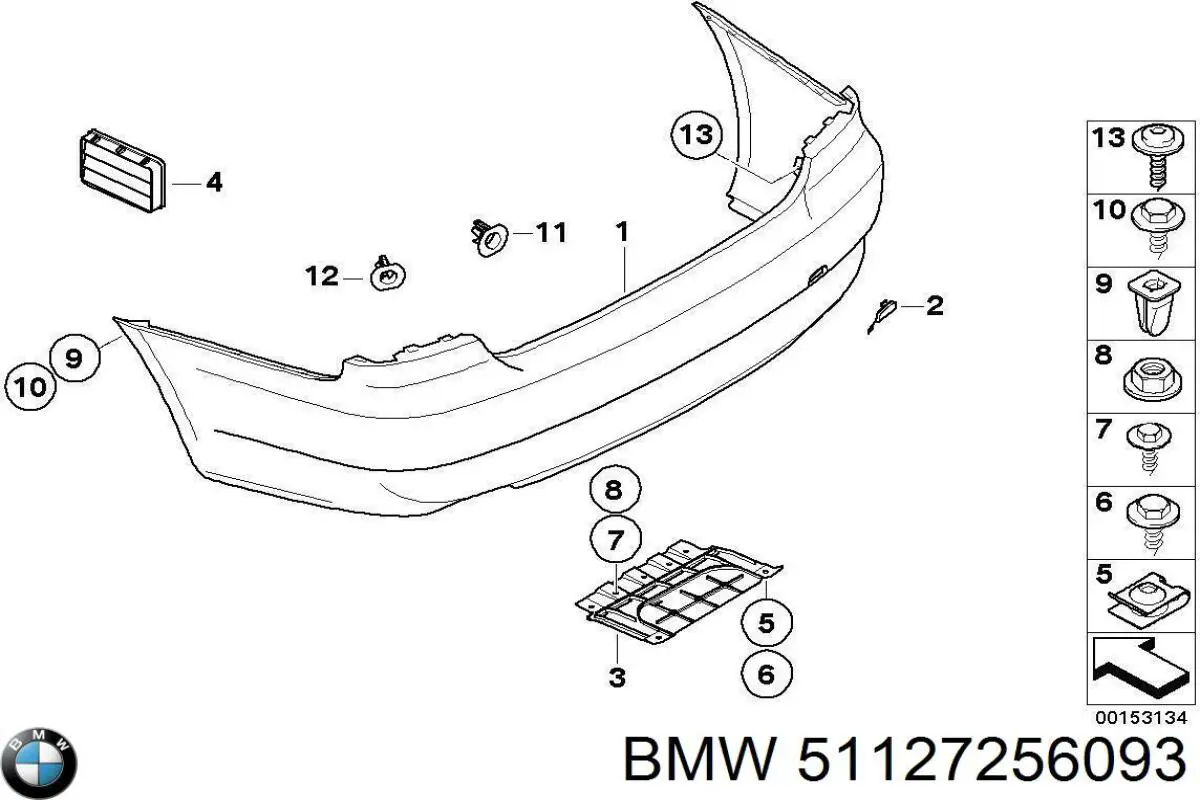  51127256093 BMW