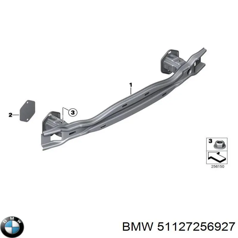 Купить 7065188 Autotechteile Шина бампера заднего