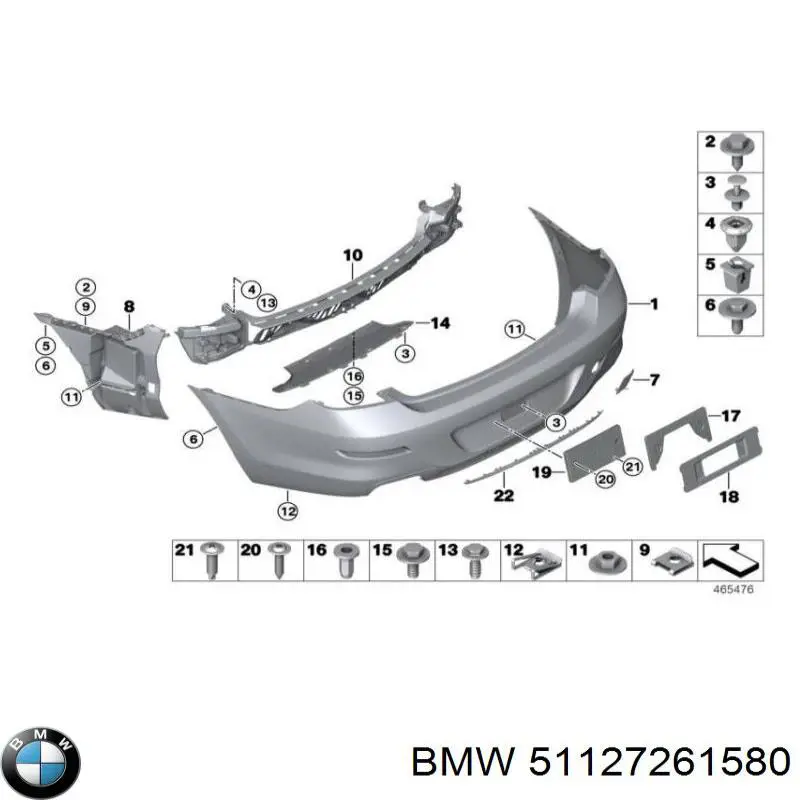  51127261580 BMW