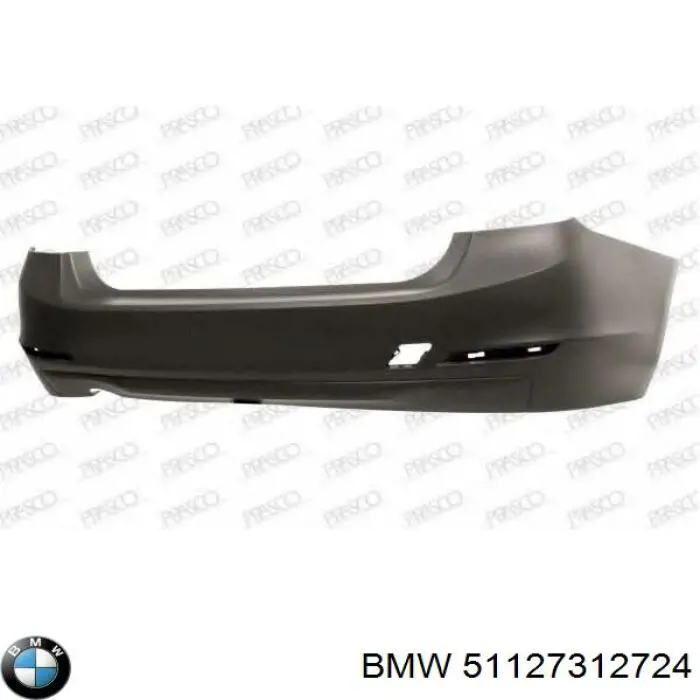 Купить 51127312724 BMW Задний бампер