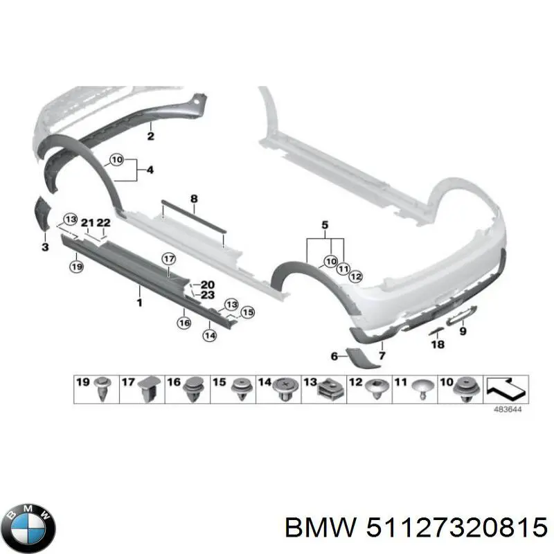  51127320815 BMW