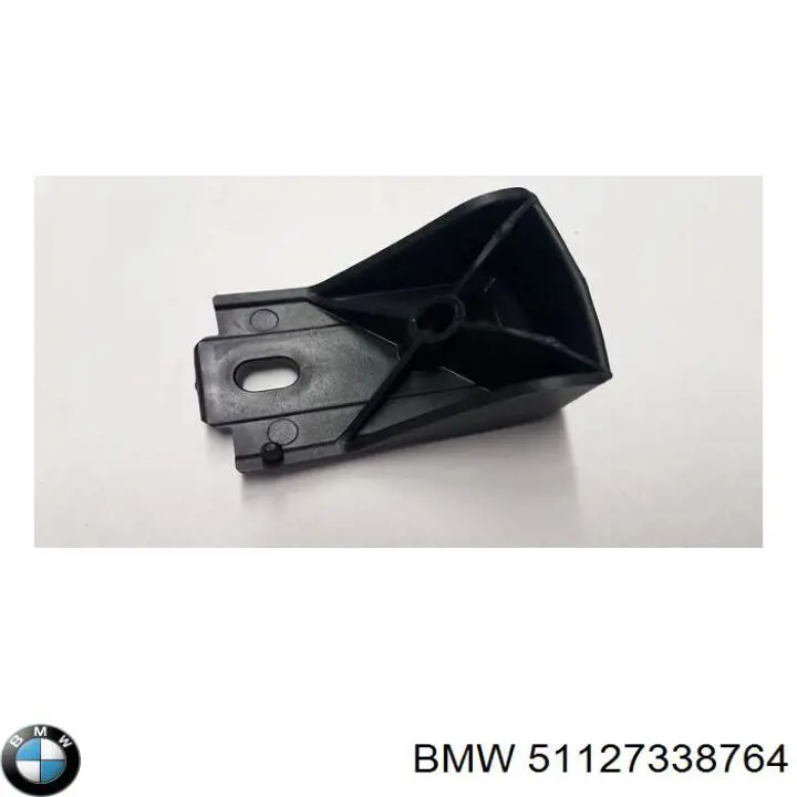 51127338764 BMW consola direita do pára-choque traseiro externo