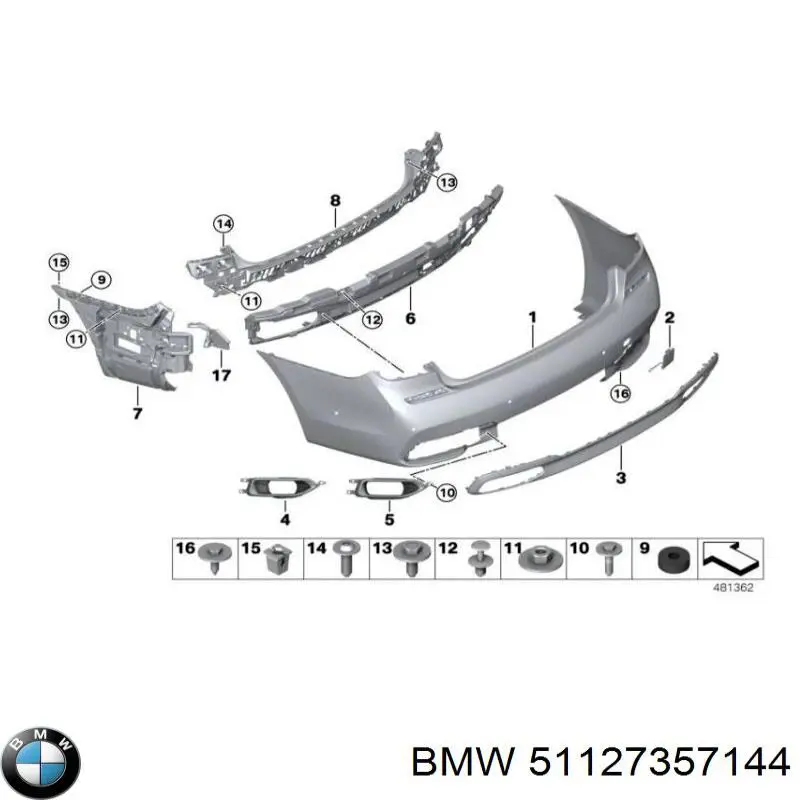  51127357144 BMW