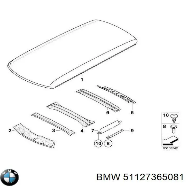 Купить 51127365081 BMW 