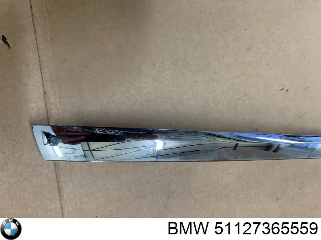 Купить 51127365559 BMW Молдинг бампера заднего левый