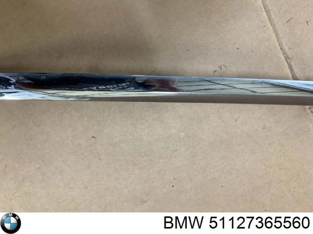 Купить 51127365560 BMW Молдинг бампера заднего правый