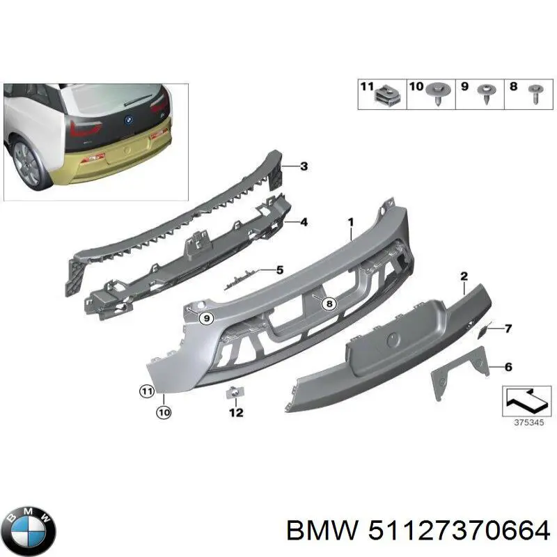  51127370664 BMW