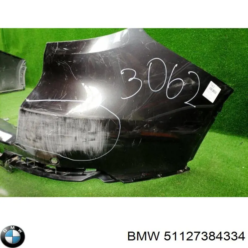 51127384334 BMW облицовка заднего бампера,загрунтован.