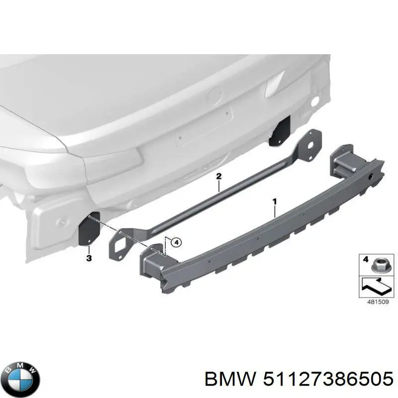 Купить 51127386505 BMW 