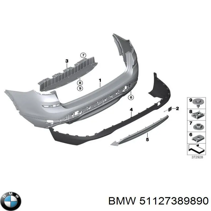  51127389890 BMW