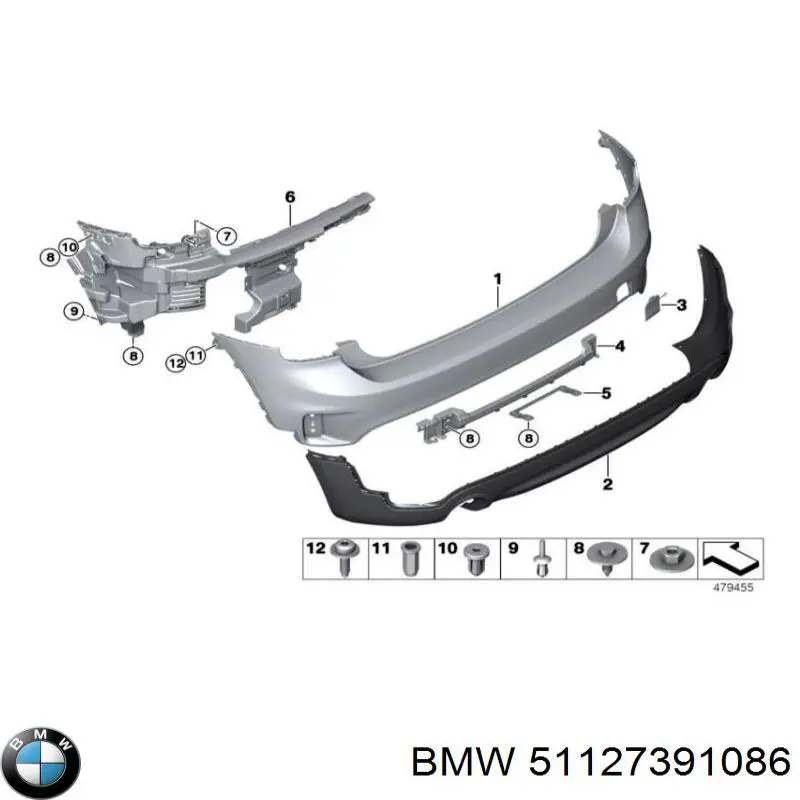  51127391086 BMW