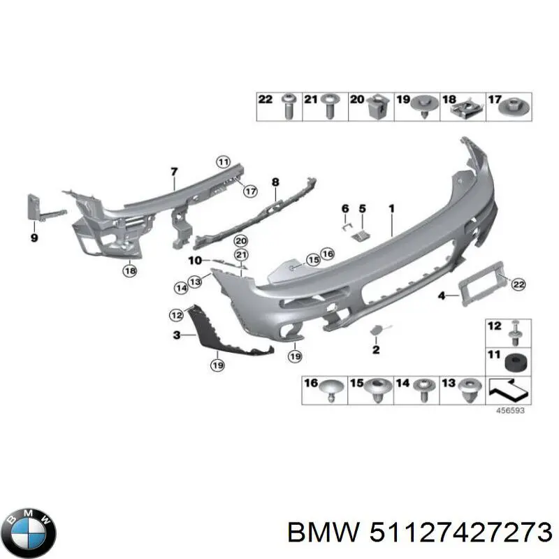 Купить 51127427273 BMW 