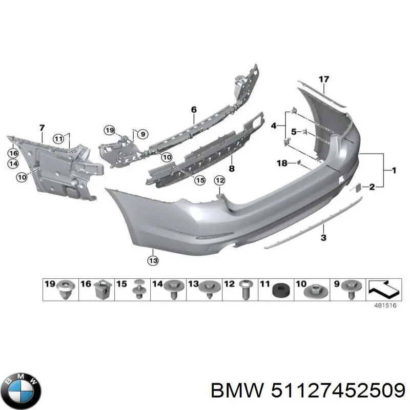  51127452509 BMW