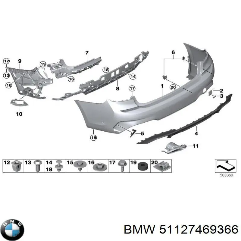 51127469366 BMW 