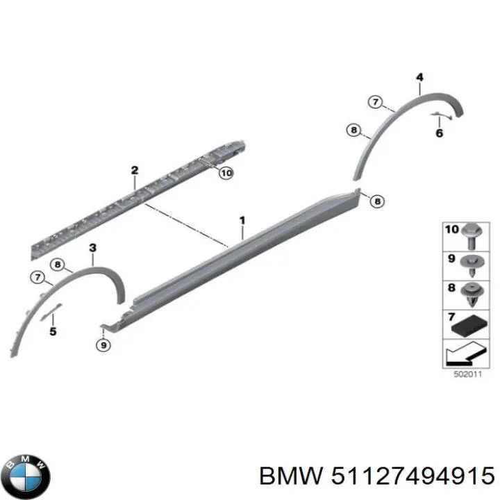 51127494915 BMW 