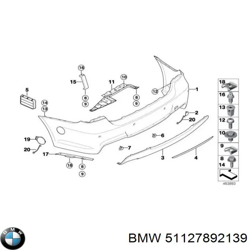  51127892139 BMW