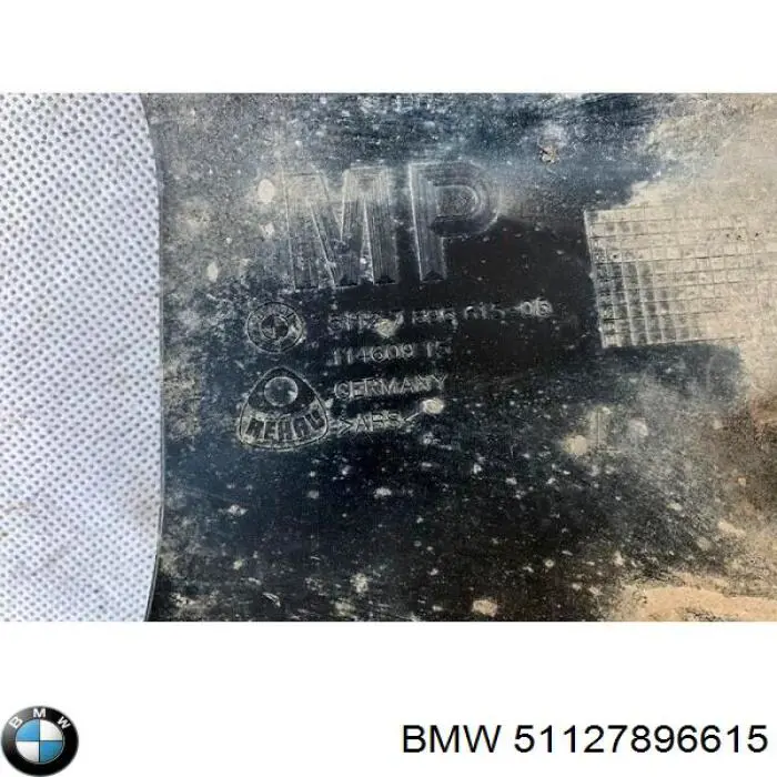 Направляющая заднего бампера, левая BMW 51127896615