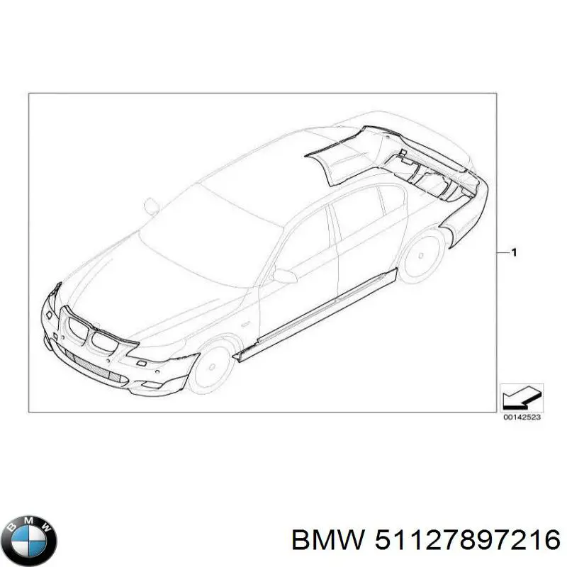  BMW 51127897216 цена, от 44.36 USD