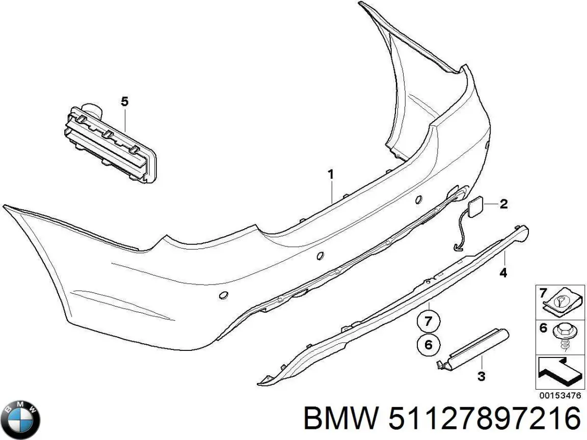 51127897216 BMW 