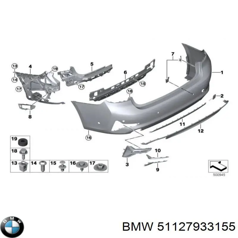  51127933155 BMW