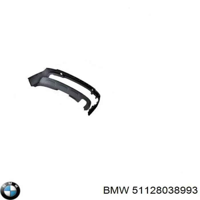 Юбка заднего бампера BMW 51128038993 цена, от 52.85 USD