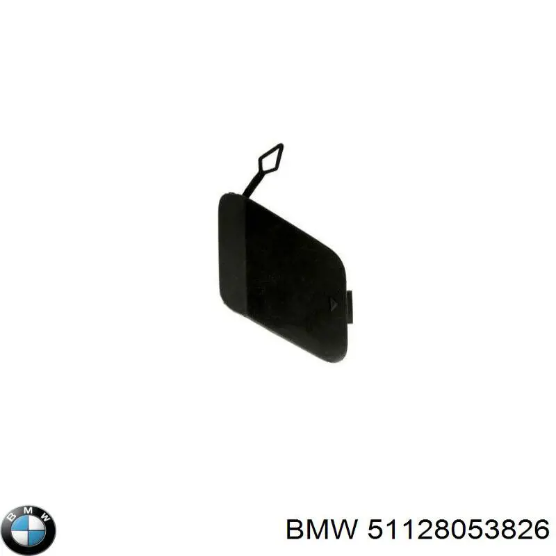 Купить 51128053826 BMW Заглушка бампера буксировочного крюка задняя