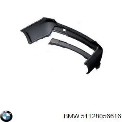 Заглушка буксировочного крюка в передний бампер BMW 51128056616 цена, от 27.09 USD