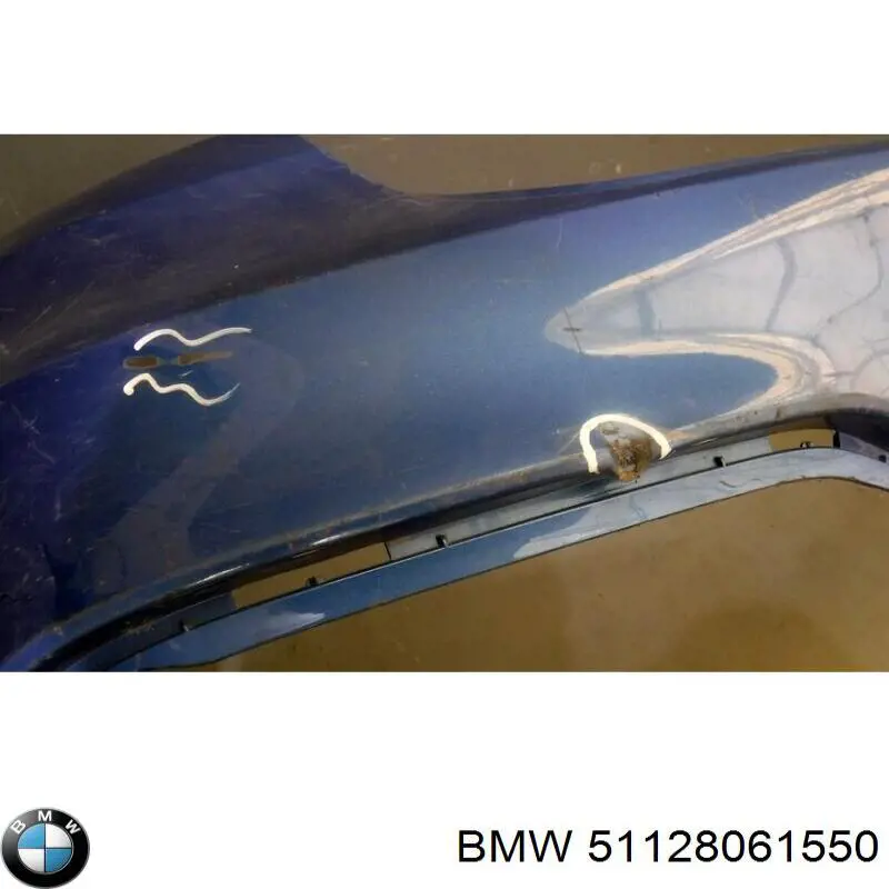 Бампер задний BMW 51128061550