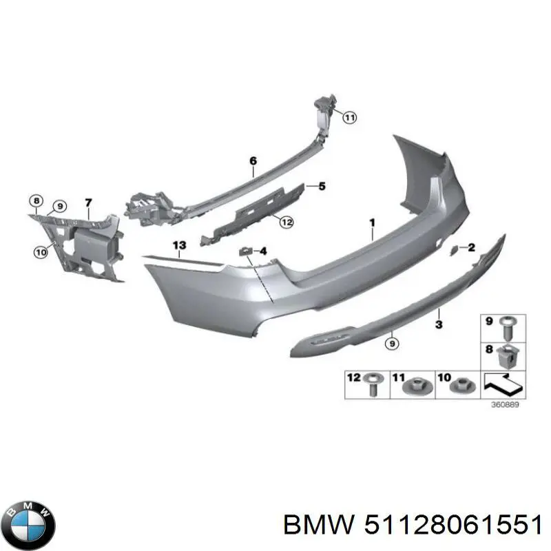  51128061551 BMW