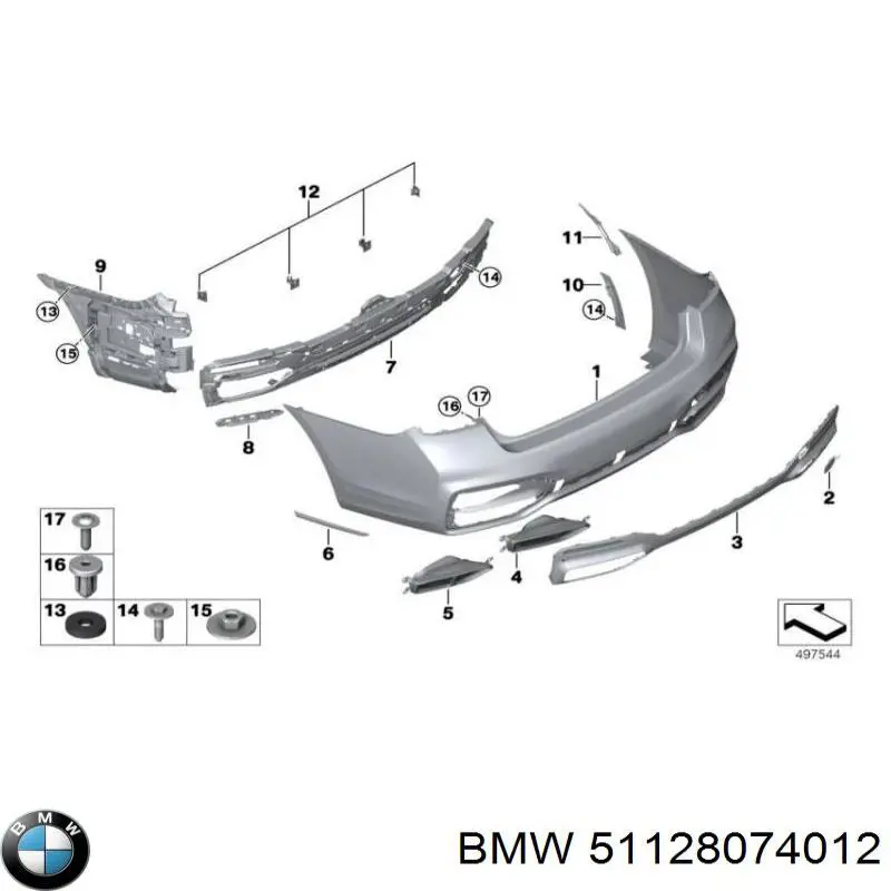  51128074012 BMW