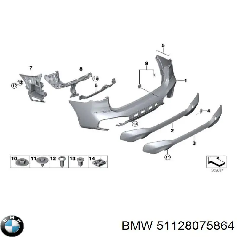  51128075864 BMW