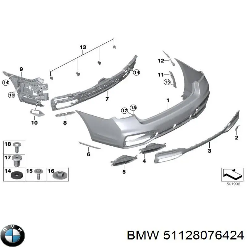 51128076424 BMW 