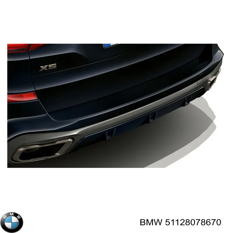 Насадка на глушитель 51128078670 BMW